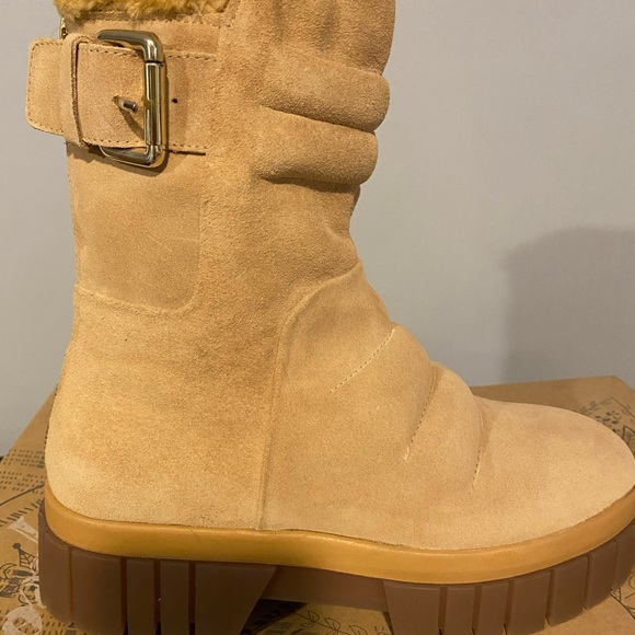 Free People Fable Faux Fur Boots - Picture 7 of 9